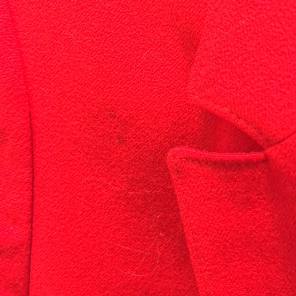 Red Wool Blazer Pendleton - Picture 4 of 6